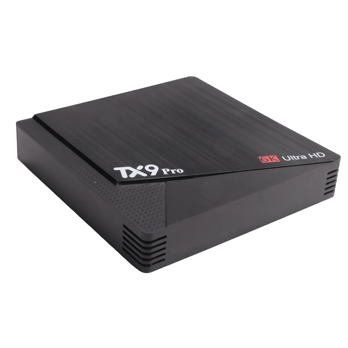 TX9  ȵ̵ 10.0  ڽ, 6K HD  귣 2.4G 5.8G  ̵ ÷̾, AIIwinner H313 Ʈ TV ڽ, EU ÷